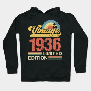 Retro vintage 1936 limited edition Hoodie